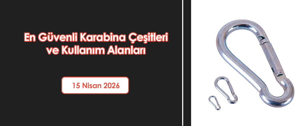  En Güvenli Karabina Çeşitleri ve Kullanım Alanları 