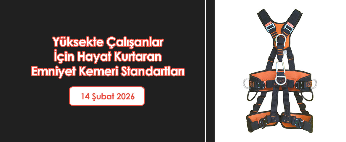 Yüksekte Çalışanlar İçin Hayat Kurtaran Emniyet Kemeri Standartları